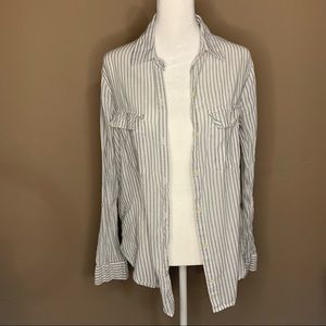 Hollister button up long sleeve shirt